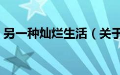 另一种灿烂生活（关于另一种灿烂生活介绍）