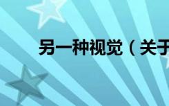 另一种视觉（关于另一种视觉介绍）