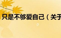 只是不够爱自己（关于只是不够爱自己介绍）