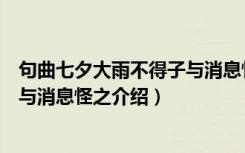 句曲七夕大雨不得子与消息怪之（关于句曲七夕大雨不得子与消息怪之介绍）