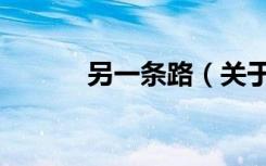 另一条路（关于另一条路介绍）