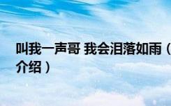 叫我一声哥 我会泪落如雨（关于叫我一声哥 我会泪落如雨介绍）