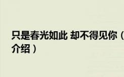 只是春光如此 却不得见你（关于只是春光如此 却不得见你介绍）