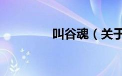 叫谷魂（关于叫谷魂介绍）