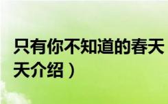 只有你不知道的春天（关于只有你不知道的春天介绍）