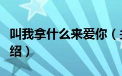 叫我拿什么来爱你（关于叫我拿什么来爱你介绍）