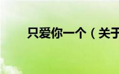 只爱你一个（关于只爱你一个介绍）