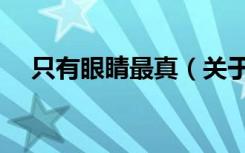 只有眼睛最真（关于只有眼睛最真介绍）