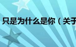 只是为什么是你（关于只是为什么是你介绍）