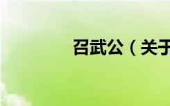召武公（关于召武公介绍）