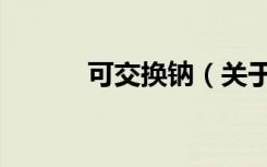 可交换钠（关于可交换钠介绍）