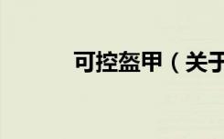 可控盔甲（关于可控盔甲介绍）