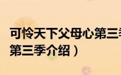 可怜天下父母心第三季（关于可怜天下父母心第三季介绍）