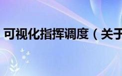 可视化指挥调度（关于可视化指挥调度介绍）
