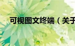 可视图文终端（关于可视图文终端介绍）