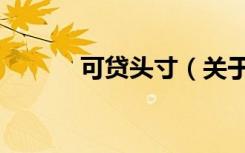 可贷头寸（关于可贷头寸介绍）