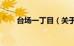 台场一丁目（关于台场一丁目介绍）