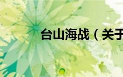 台山海战（关于台山海战介绍）