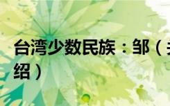 台湾少数民族：邹（关于台湾少数民族：邹介绍）