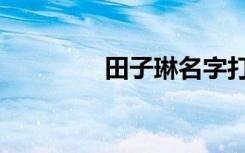 田子琳名字打分（田子琳）