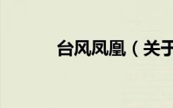 台风凤凰（关于台风凤凰介绍）