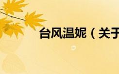 台风温妮（关于台风温妮介绍）