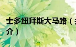士多纽拜斯大马路（关于士多纽拜斯大马路简介）