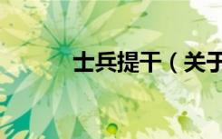 士兵提干（关于士兵提干简介）
