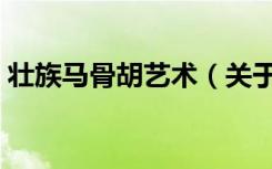 壮族马骨胡艺术（关于壮族马骨胡艺术简介）