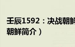 壬辰1592：决战朝鲜（关于壬辰1592：决战朝鲜简介）