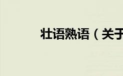 壮语熟语（关于壮语熟语简介）