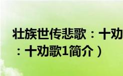 壮族世传悲歌：十劝歌1（关于壮族世传悲歌：十劝歌1简介）