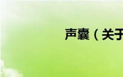 声囊（关于声囊简介）