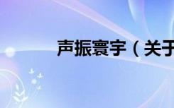 声振寰宇（关于声振寰宇简介）