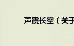 声震长空（关于声震长空简介）