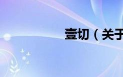 壹切（关于壹切简介）