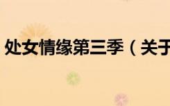 处女情缘第三季（关于处女情缘第三季简介）