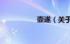 壶遂（关于壶遂简介）