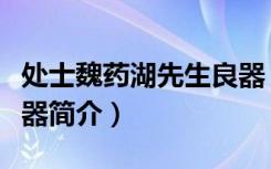 处士魏药湖先生良器（关于处士魏药湖先生良器简介）