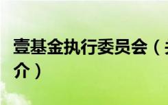 壹基金执行委员会（关于壹基金执行委员会简介）