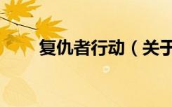 复仇者行动（关于复仇者行动简介）