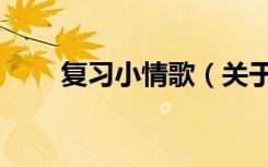 复习小情歌（关于复习小情歌简介）