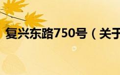 复兴东路750号（关于复兴东路750号简介）