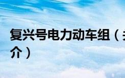 复兴号电力动车组（关于复兴号电力动车组简介）