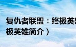 复仇者联盟：终极英雄（关于复仇者联盟：终极英雄简介）