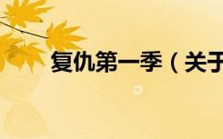 复仇第一季（关于复仇第一季简介）