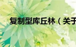 复制型库丘林（关于复制型库丘林简介）