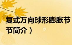 复式万向球形膨胀节（关于复式万向球形膨胀节简介）