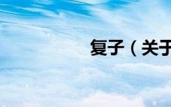 复子（关于复子简介）