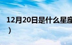 12月20日是什么星座（11月20日是什么星座）